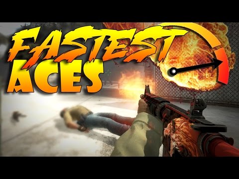 CS:GO - FASTEST Aces!