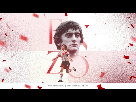 El cumpleaños de Enzo Francescoli, una leyenda de River Plate