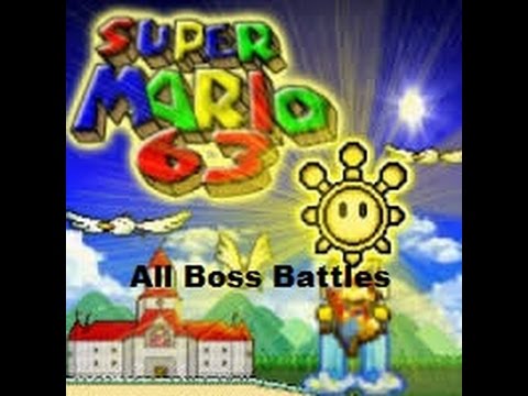 Super Mario 63 All Bosses w/ Custom Music