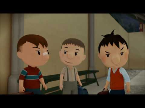 le petit niclas les chaussures vertes