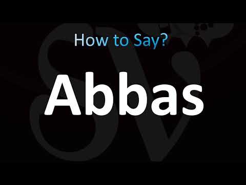 How to Pronounce Abbas (CORRECTLY!)