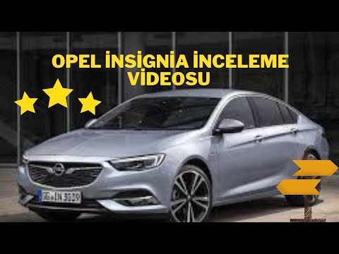 OPEL İNSİGNİA GRAND SPORT EXCELLENCE İNCELEME VİDEOSU