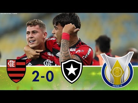 Melhores Momentos - Flamengo 2 x 0 Botafogo - Campeonato Brasileiro (21/07/2018)