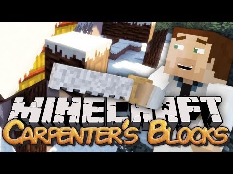 Block Customization in Minecraft! - Carpenter's Blocks Mod Showcase