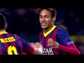 Neymar First Hat trick For Barcelona   YouTube