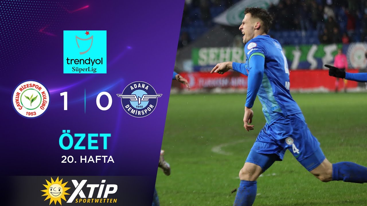 Rizespor vs Adana Demirspor highlights