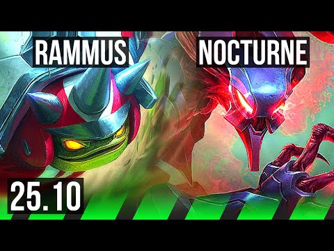 RAMMUS vs NOCTURNE (JGL) | KR Diamond | 25.10