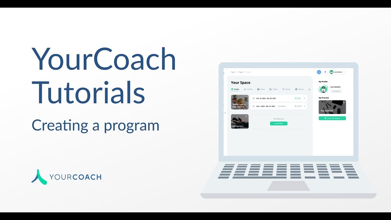 YourCoach Tutorials - Creating a Program