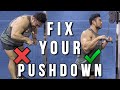 10 Tricep Pushdown Mistakes and How To Fix Them