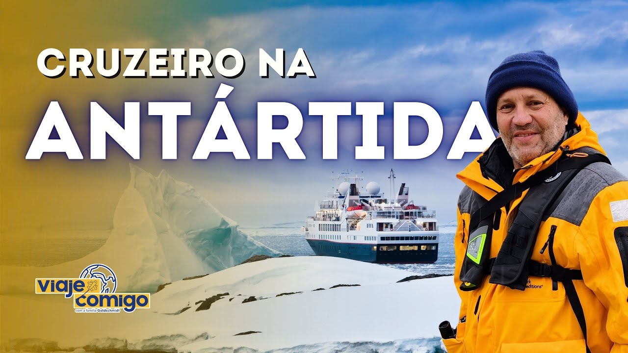 Cruzeiro na ANTÁRTIDA | Série VIAJE COMIGO