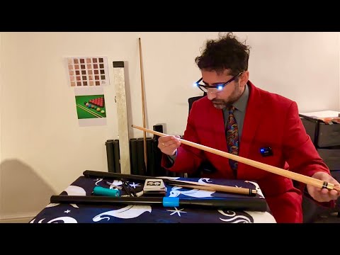 ASMR: Fastidious Snooker Cue Inspections
