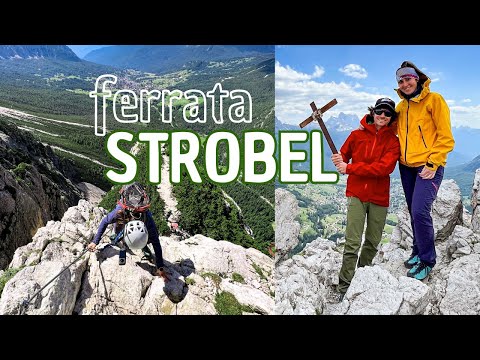VIA FERRATA STROBEL e PUNTA FIAMES | DOLOMITI D'AMPEZZO