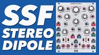 Video thumbnail for Steady State Fate Stereo Dipole // Eurorack quad filter, vco, slew, LFO + more!!! by DivKid