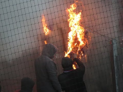 NAPINKA + PALENIE BARW: Widzew Łódź - ROW Rybnik (09.03.19)