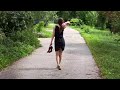 Louboutin Walking Walking In Pantyhose Without Shoes Putting On And Take Off The Shoes 1004