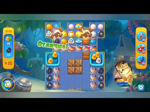 Fishdom 2022, no Boosters,   9770     level  -  прохождение без бустеров,   9770   уровень.
