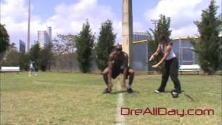 Dre Baldwin: Vertical Jumping Exercise - 'Frog Bounce' Hops | Hip/ Glute Strength Dunks