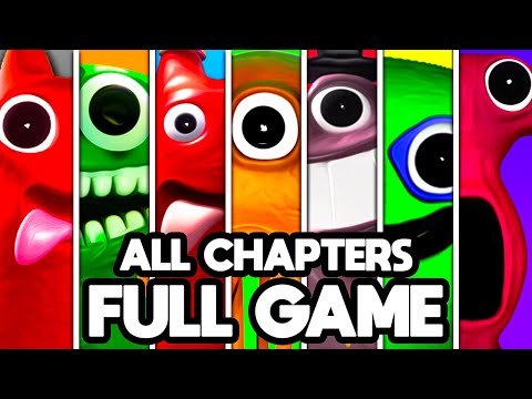 Garten of Banban 0-7 - All CHAPTERS FULL GAME Walkthrough Gameplay No Commentary