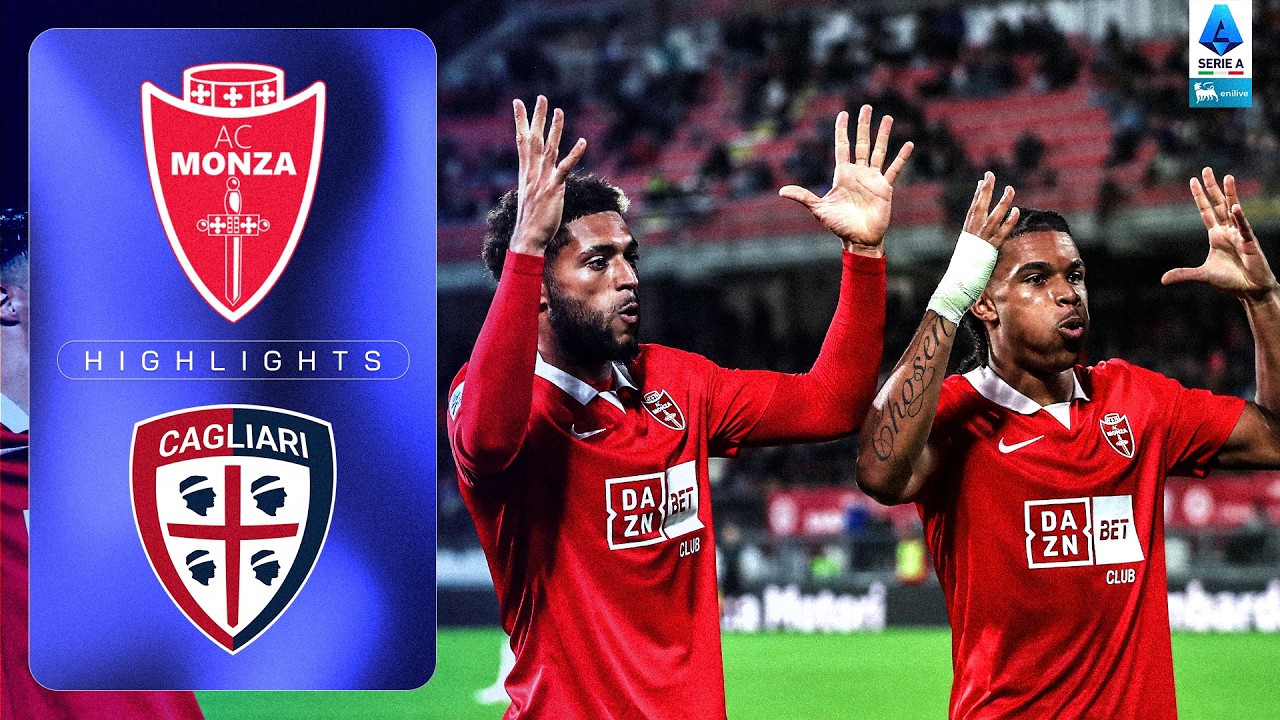 Poker Lombardo Ferma il Cagliari | MONZA-CAGLIARI | HIGHLIGHTS | SERIE A ENILIVE 2026/27