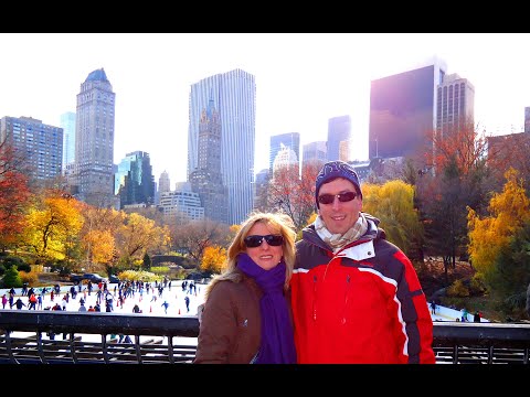 Central Park. New York City. Evangelina Sfilio y Javier Santich en Manhattan