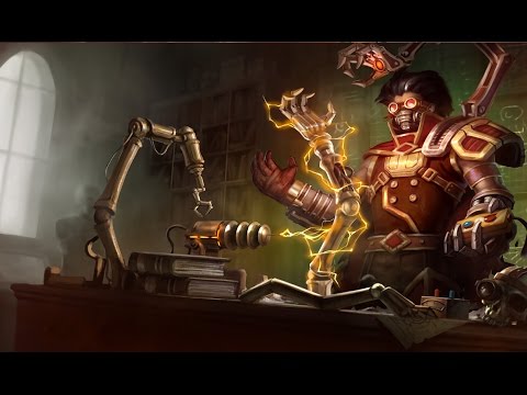 SKT T1 Sky - Viktor vs Twisted Fate Patch 6.24