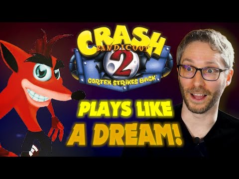 CRASH BANDICOOT 2 Still Plays Like a DREAM! (Review)