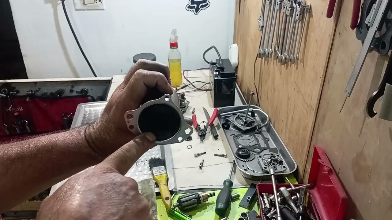 Cómo hacer mantenimiento, diagnóstico y prueba al motor de arranque de motos semiautomáticas CC 110