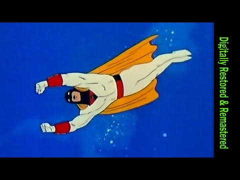 Original 1966 Space Ghost In Space Armada HD Full Color and Stereo Sound, Like You Remember It