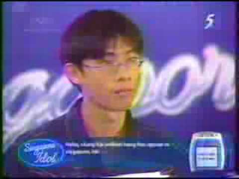 Singapore Idol 1 (2004) - Goh Jia Hui audition, is it rap or ...