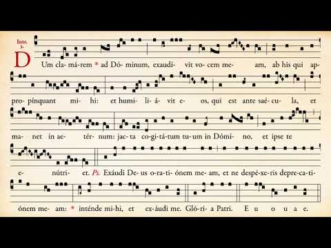 Introït Dum clamarem du 10e dimanche après la Pentecôte - Ermitage Saint-Bède - Ciné Art Loisir