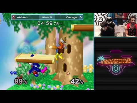 The Nightclub S1E4: Whiskers (Yoshi) vs Cannagar (Fox) - WR3 SSBM