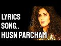 ZERO Husn Parcham Video Song Shah Rukh Khan Katrina Kaif Anushka Sharma Lyrics Song