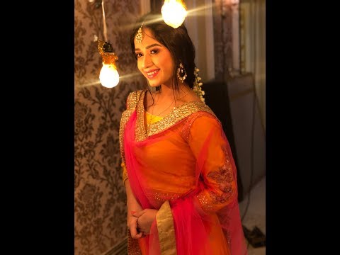 PANKTI SHARMA| Haldi look| Bridal Makeup| Jannat Zubair Rahmani