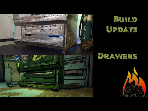 BL3 Vending Machine Replica - making the bottom drawers