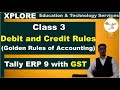 Debit And Credit In Tally In Hindi Golden Rules