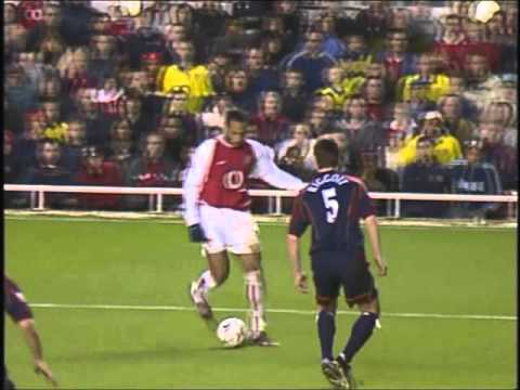 Henry and Pires: Positional play (2003/04 season)