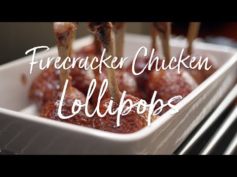 Firecracker Chicken Lollipops Recipe