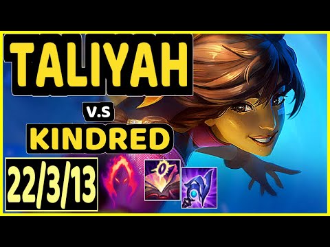 HARU (TALIYAH) vs KINDRED - 22/3/13 KDA JUNGLE GAMEPLAY - KR Ranked GRANDMASTER