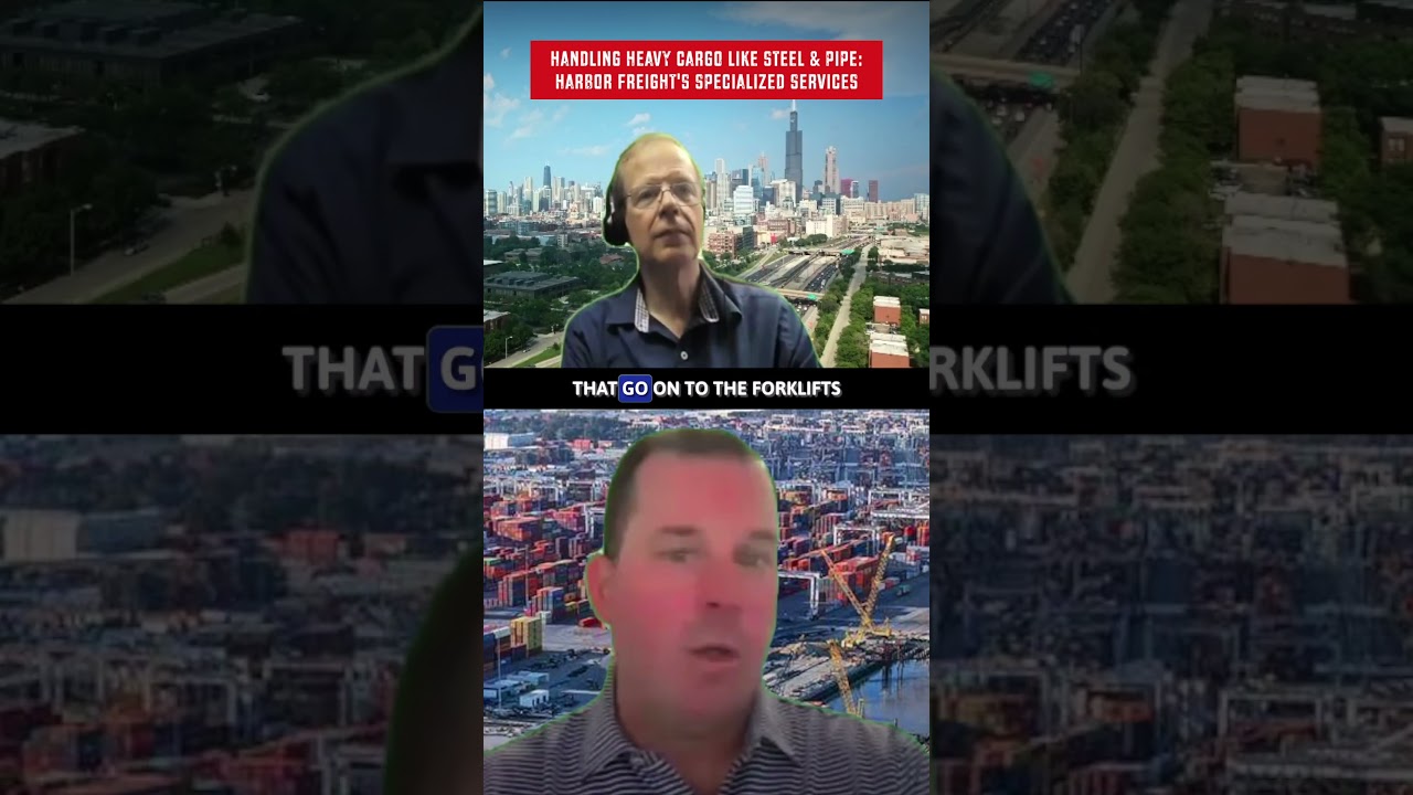 Handling Heavy Cargo Like Steel & Pipe: Harbor Freight's Specialized Service