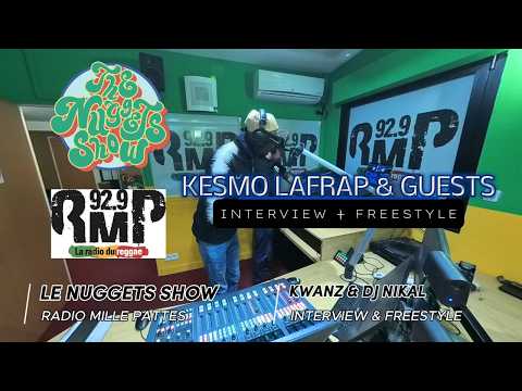 KESMO LAFRAP & GUESTS - Interview & Freestyle - KWANZ & DJ NIKAL
