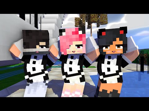 CHICKEN WING SUPER IDOL SHUFFLE DANCE ULTIMA APHMAU CREW FRIENDS - MINECRAFT ANIMATION #shorts