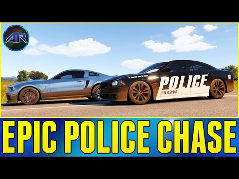 Let's Play : Forza Horizon 2 Online - CHARGER POLICE CHASE!!! (Part 42)
