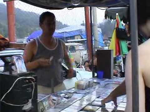 Guca cassette sales man dances Kolo