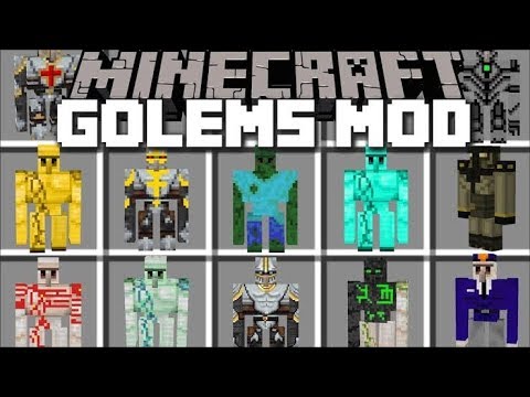 Minecraft En Gerçekçi Golem Modu😲