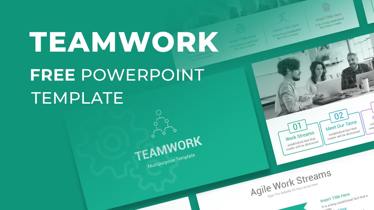 Teamwork Free PowerPoint (PPT) Template