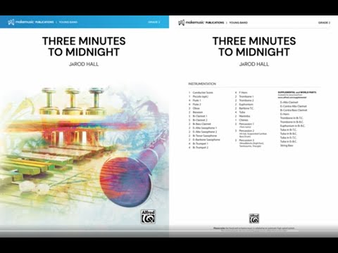 Three Minutes to Midnight, by JaRod Hall – Score & Sound