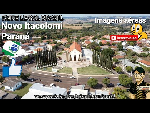Novo Itacolomi-PR Imagens Aéreas @REDE.LEGAL.BRASIL 23/07/2025