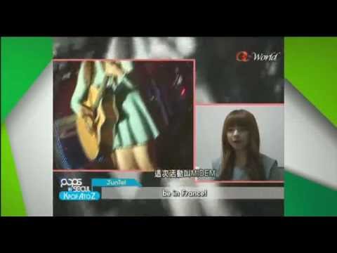 [Arirang TV] 130307 MIDEM (Juniel & MFBTY) K-POP A to Z @ Pops in Seoul