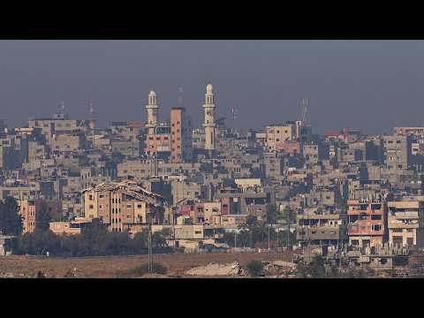 Live view of Gaza's skyline