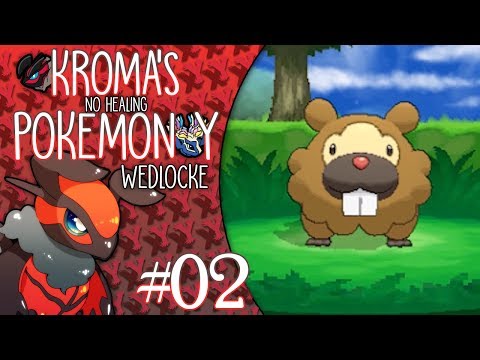 Pokémon Y "No Healing" Wedlocke, Part 02 - Ratta-Tat-Tana!
